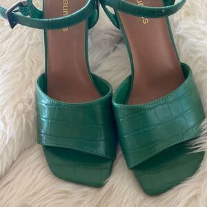 Green heels